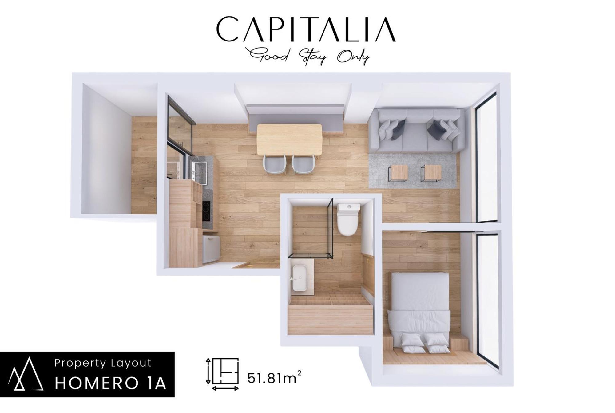 Capitalia - Luxury Apartments - Homero Mexico City Room photo