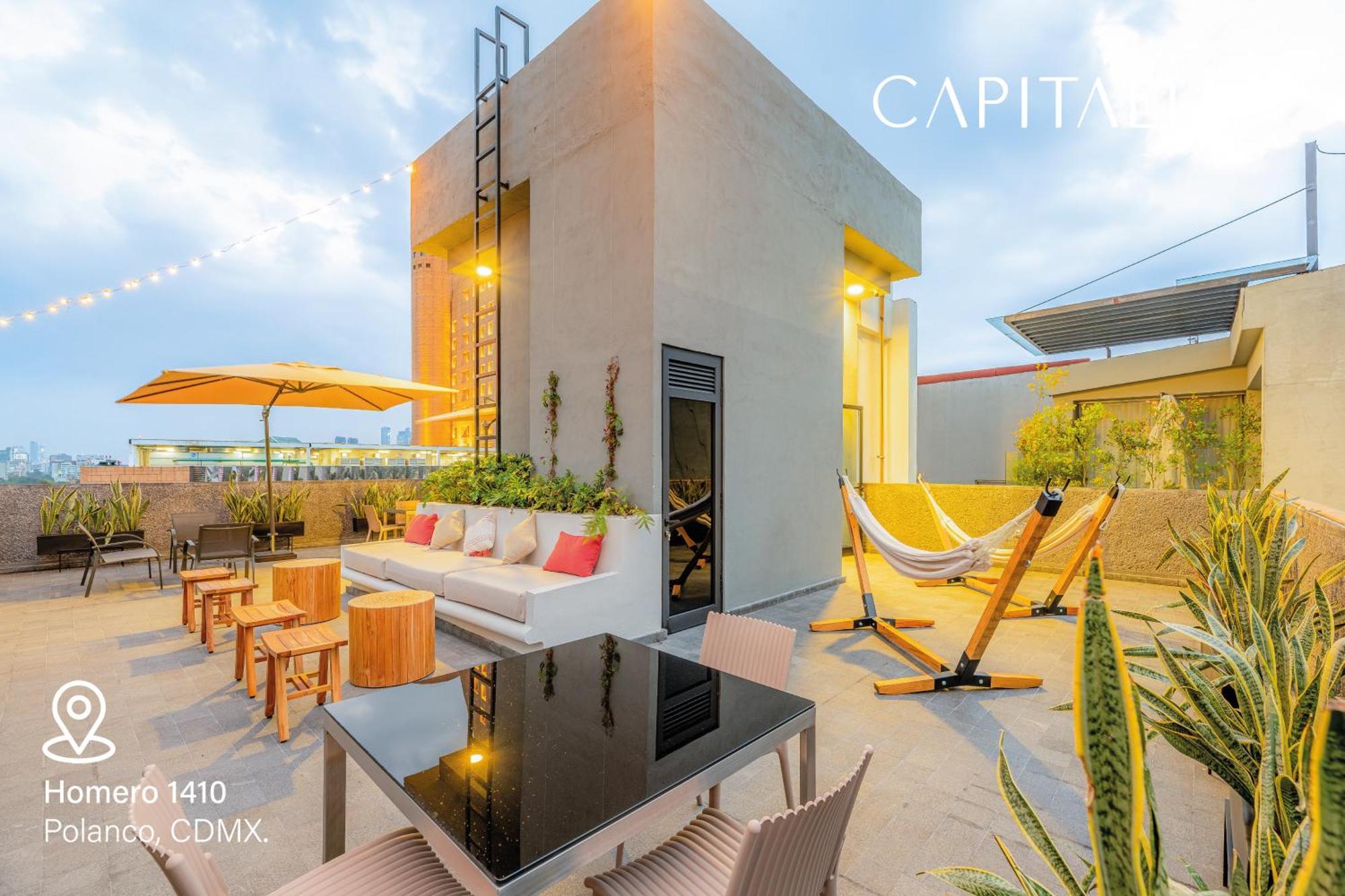 Capitalia - Luxury Apartments - Homero Mexico City Exterior photo