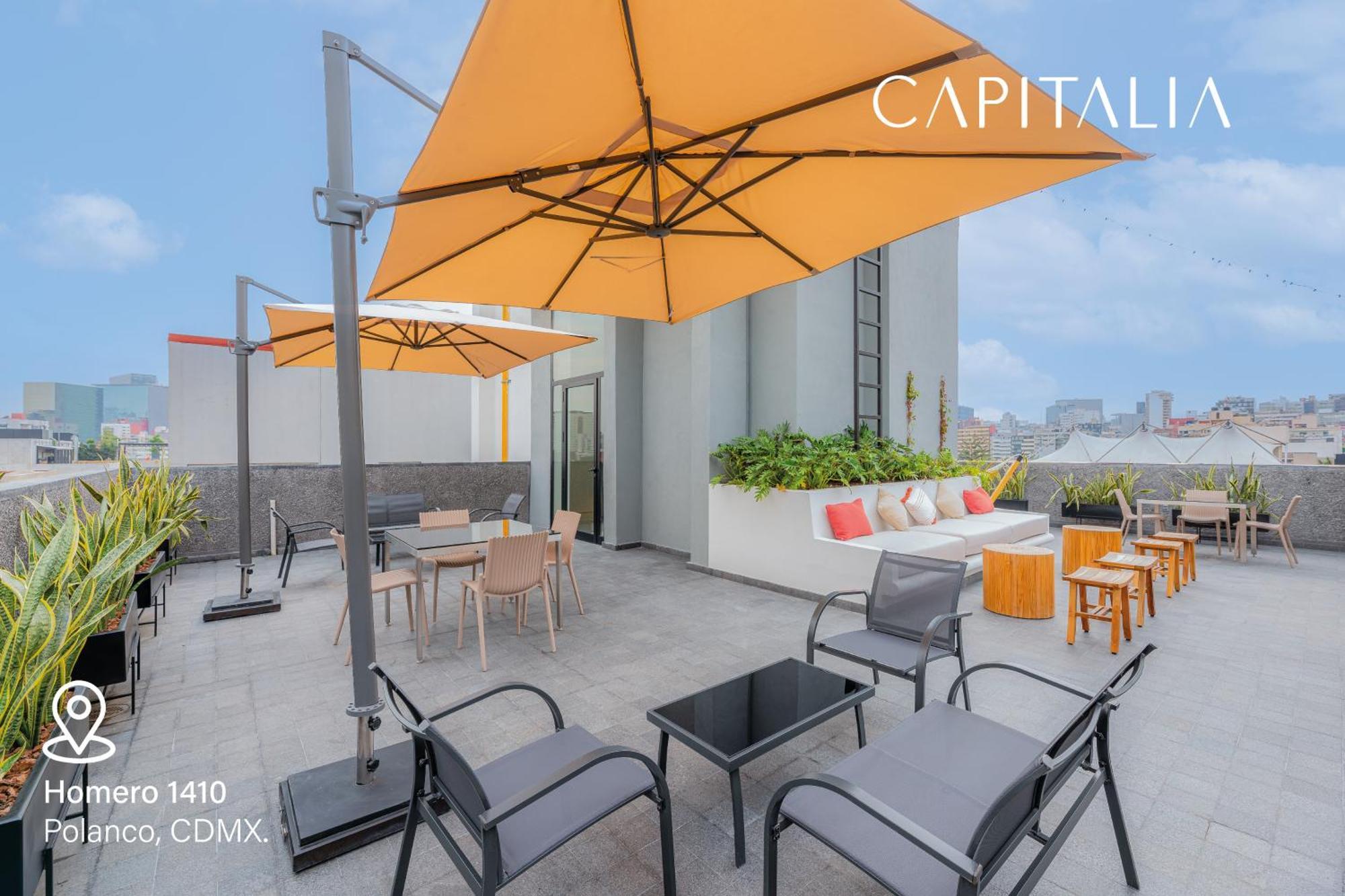 Capitalia - Luxury Apartments - Homero Mexico City Exterior photo